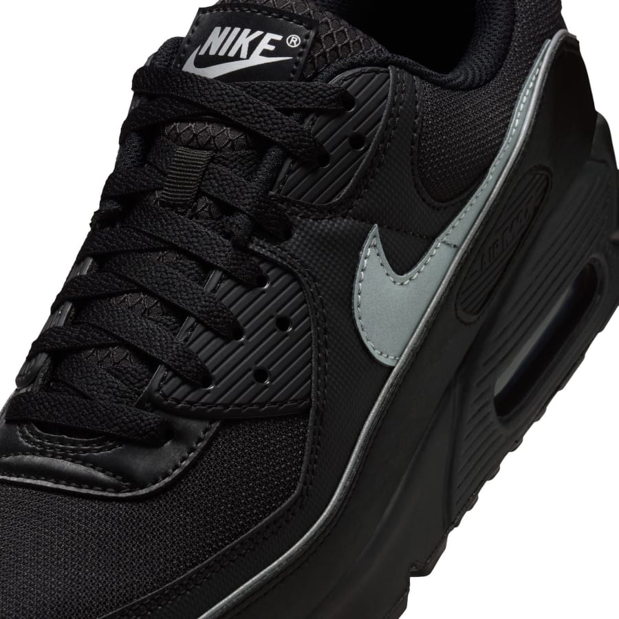 Image number 5 for Nike Air Max 90 Trainers Black