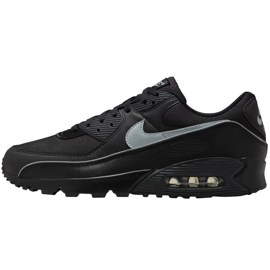 Image number 1 for Nike Air Max 90 Trainers Black