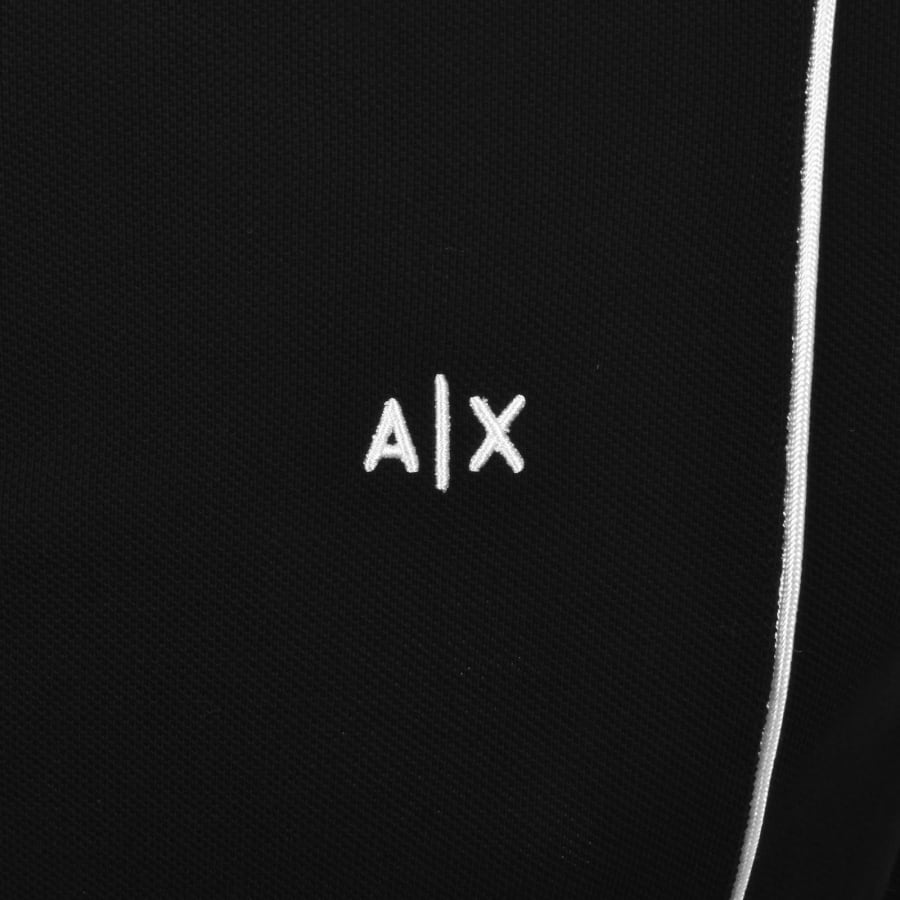 Image number 3 for Armani Exchange Polo T Shirt Black