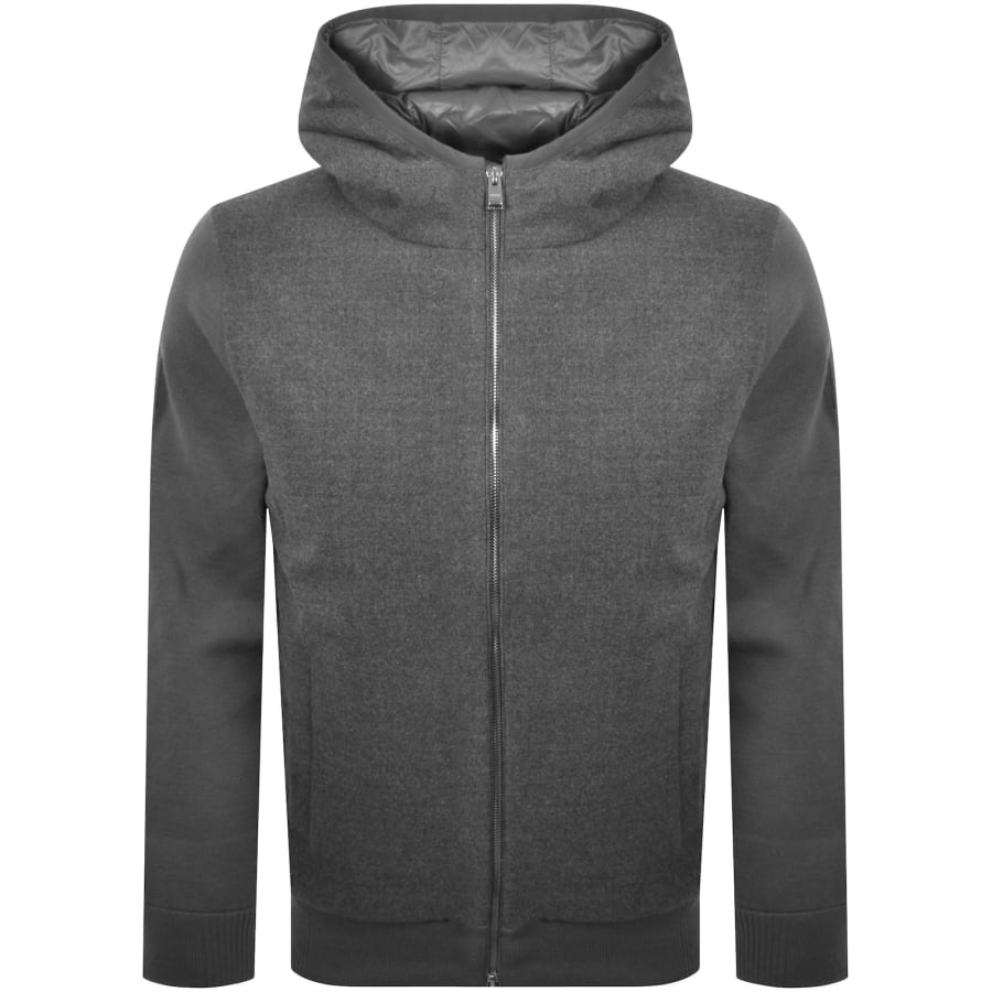 Image number 2 for BOSS P Heflo Knit Jumper Grey