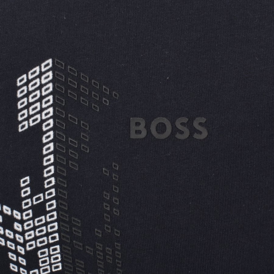 Image number 3 for BOSS Tee GRX Zone T Shirt Navy