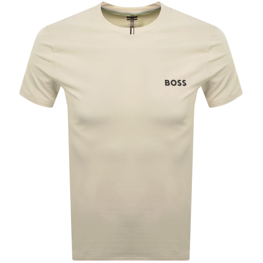 Image number 2 for BOSS Tee Toc T Shirt Cream