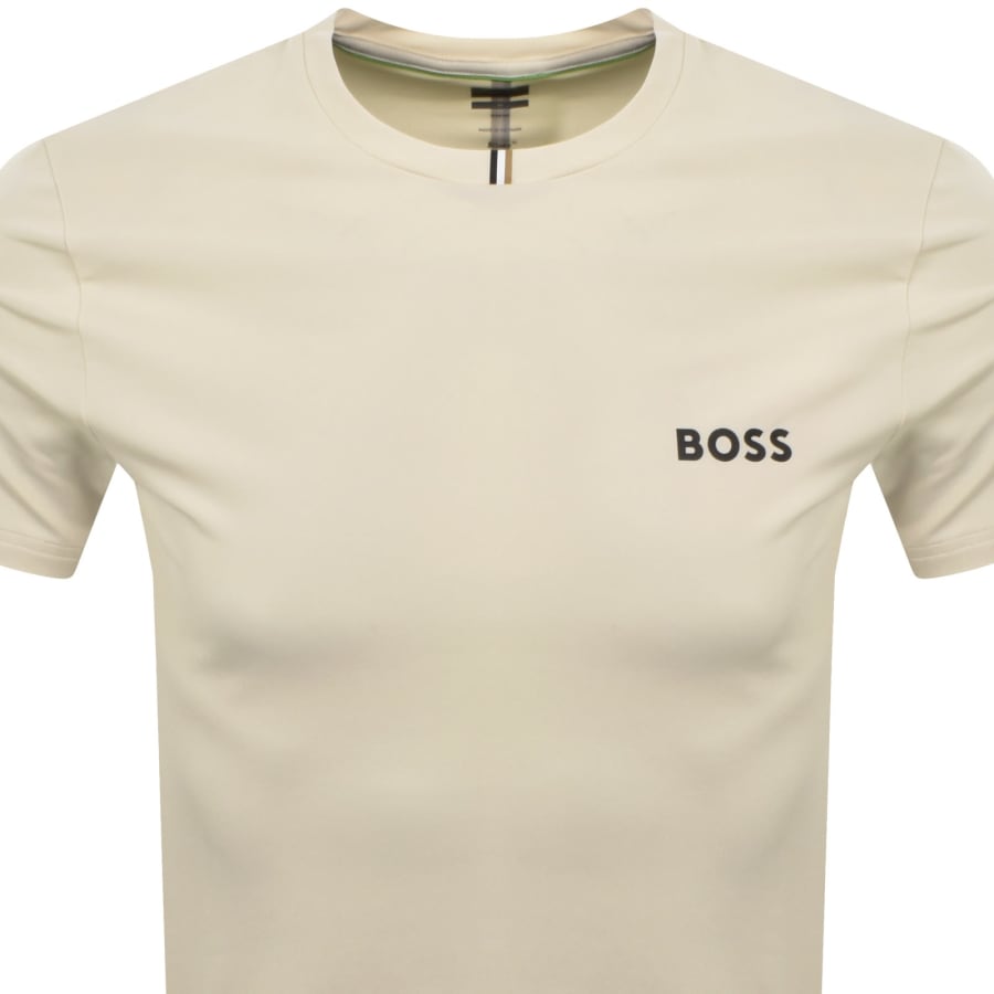 Image number 3 for BOSS Tee Toc T Shirt Cream