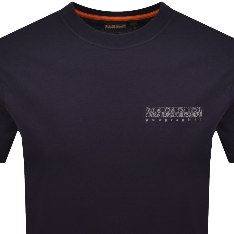 Image number 3 for Napapijri S-Turrach T Shirt Navy