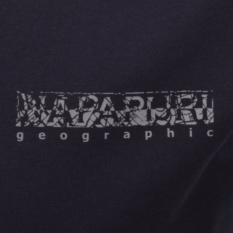 Image number 4 for Napapijri S-Turrach T Shirt Navy