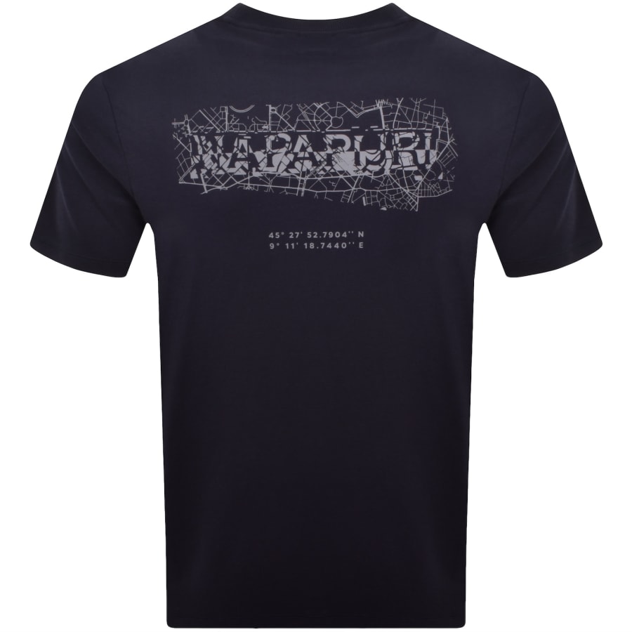 Image number 5 for Napapijri S-Turrach T Shirt Navy