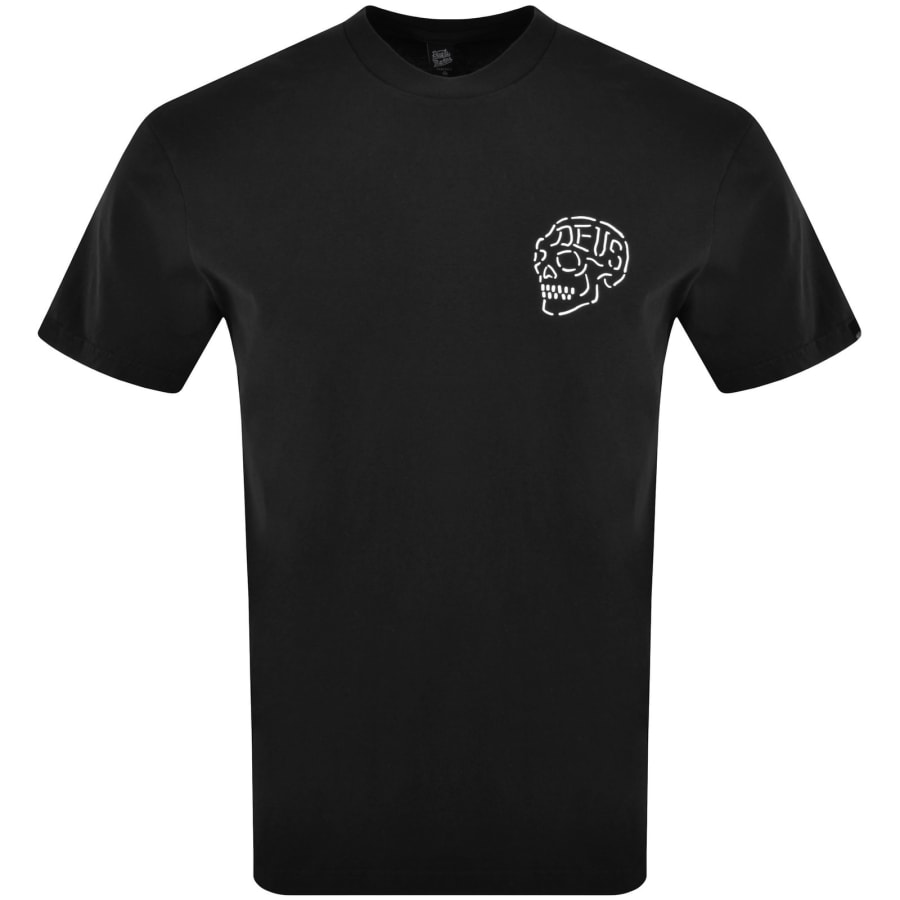 Image number 2 for Deus Ex Machina Venice Skull T Shirt Black