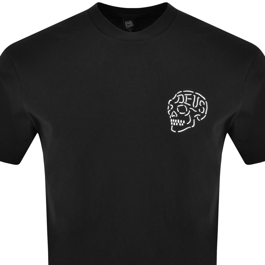 Image number 3 for Deus Ex Machina Venice Skull T Shirt Black