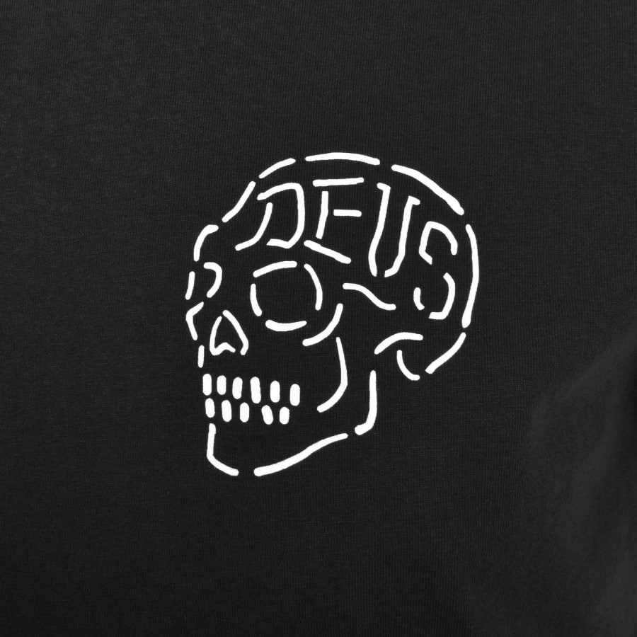 Image number 4 for Deus Ex Machina Venice Skull T Shirt Black
