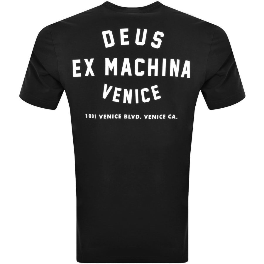 Image number 5 for Deus Ex Machina Venice Skull T Shirt Black