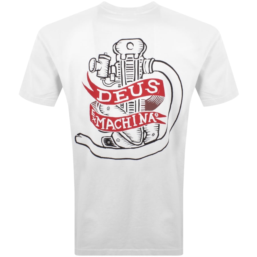 Image number 5 for Deus Ex Machina Jailer Sappy T Shirt White
