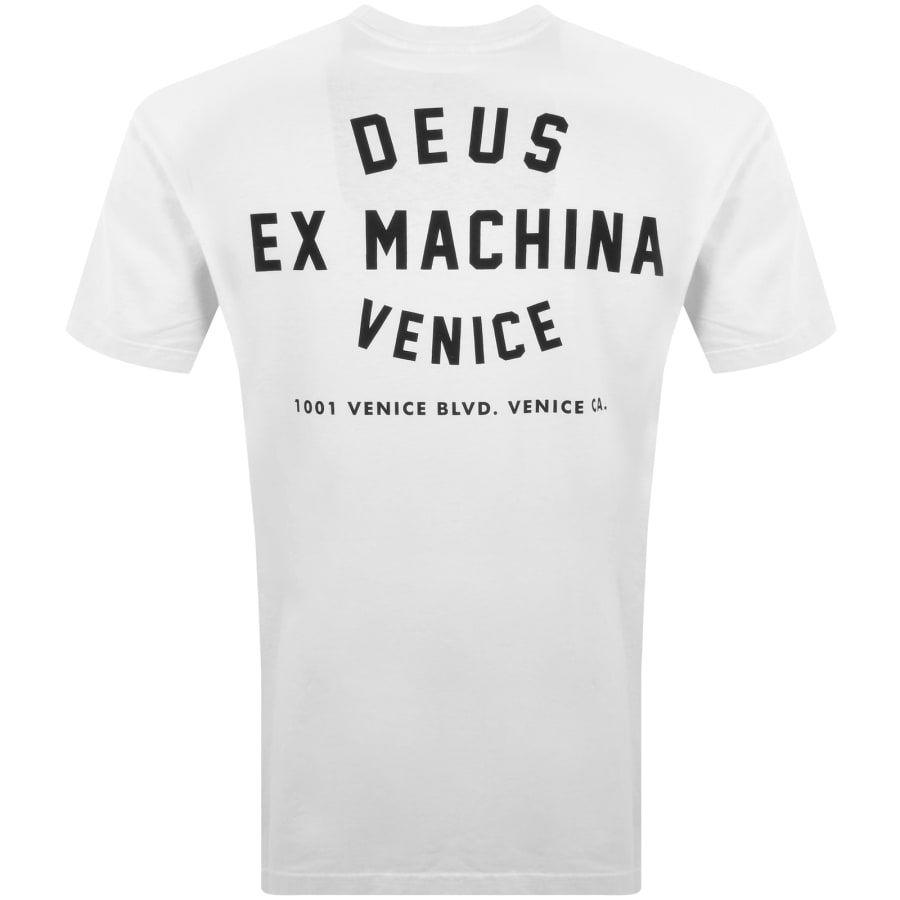 Image number 5 for Deus Ex Machina Venice Skull T Shirt White
