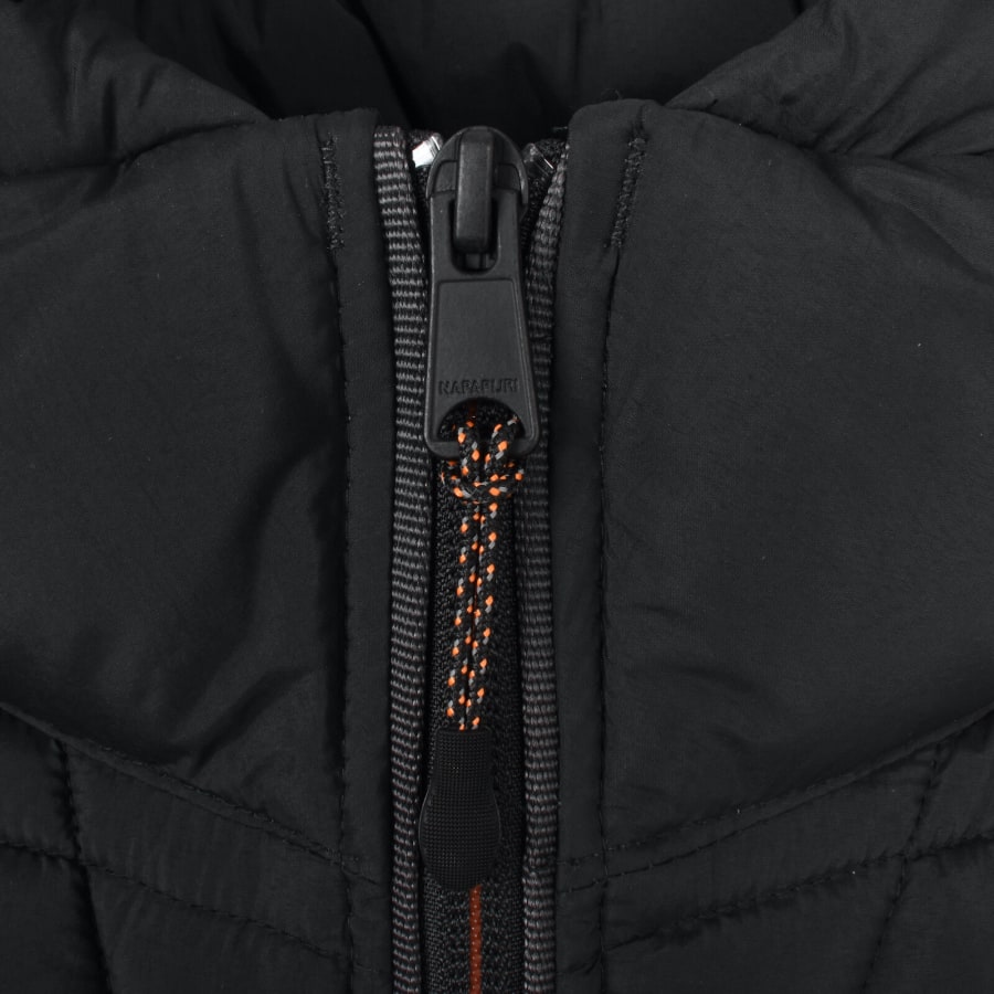 Image number 4 for Napapijri A-Lapaz H Regular Fit Jacket Black