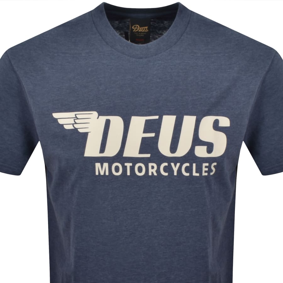 Image number 3 for Deus Ex Machina Palermo T Shirt Blue
