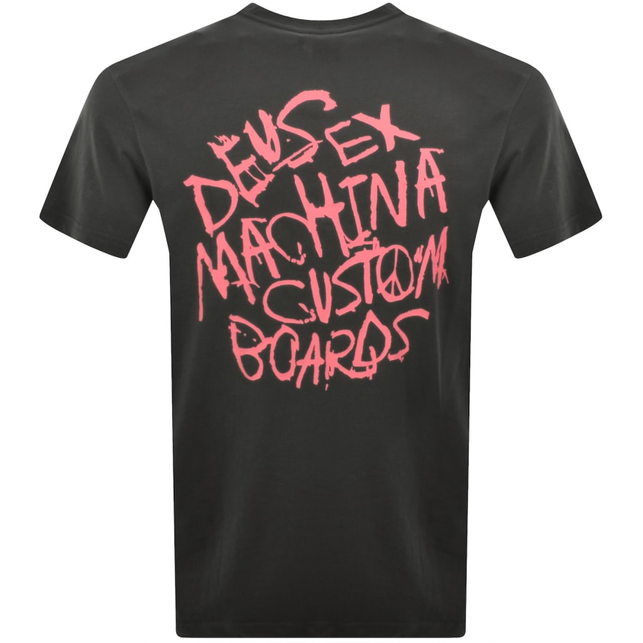 Image number 5 for Deus Ex Machina Scrambler T Shirt Grey