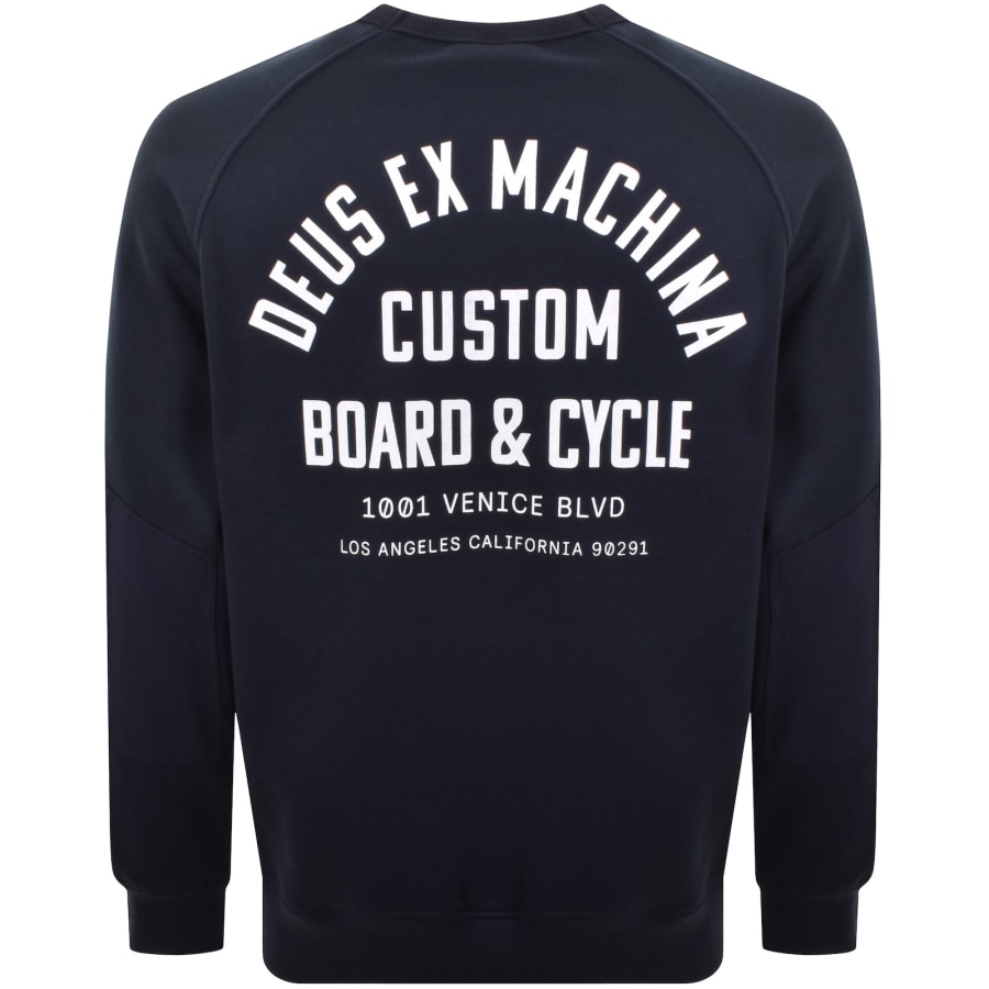 Image number 5 for Deus Ex Machina Flecks Sweatshirt Navy