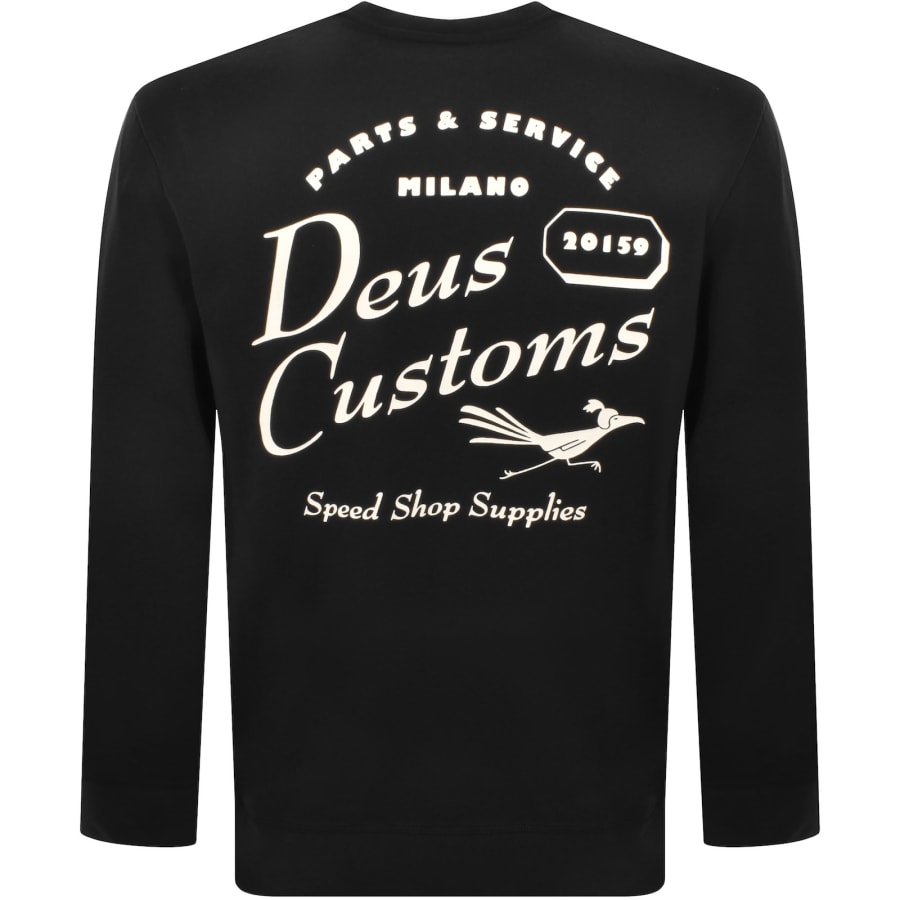 Image number 5 for Deus Ex Machina Cuckoo Sweatshirt Black