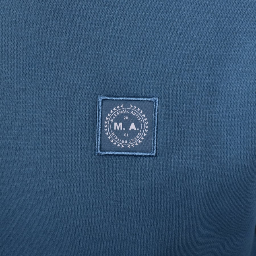 Image number 3 for Marshall Artist Marchio Sweatshirt Blue