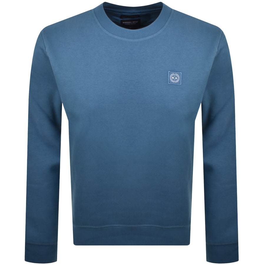 Image number 1 for Marshall Artist Marchio Sweatshirt Blue