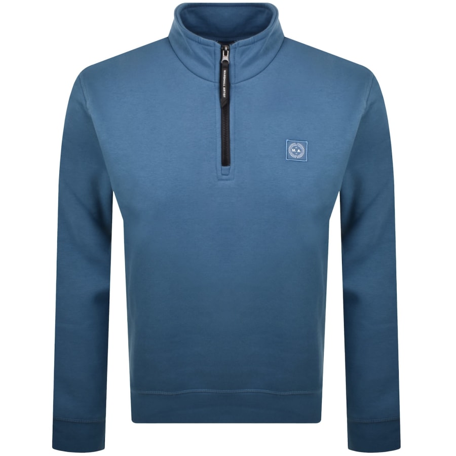Image number 1 for Marshall Artist Marchio Sweatshirt Blue
