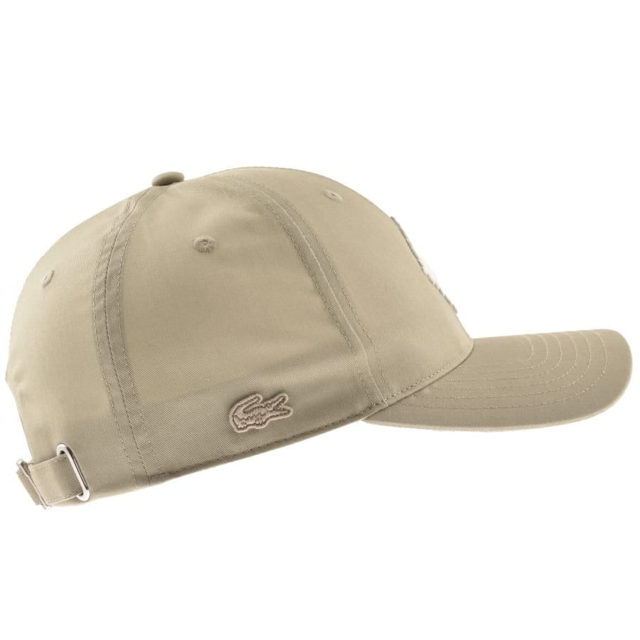 Image number 2 for Lacoste Baseball Cap Beige