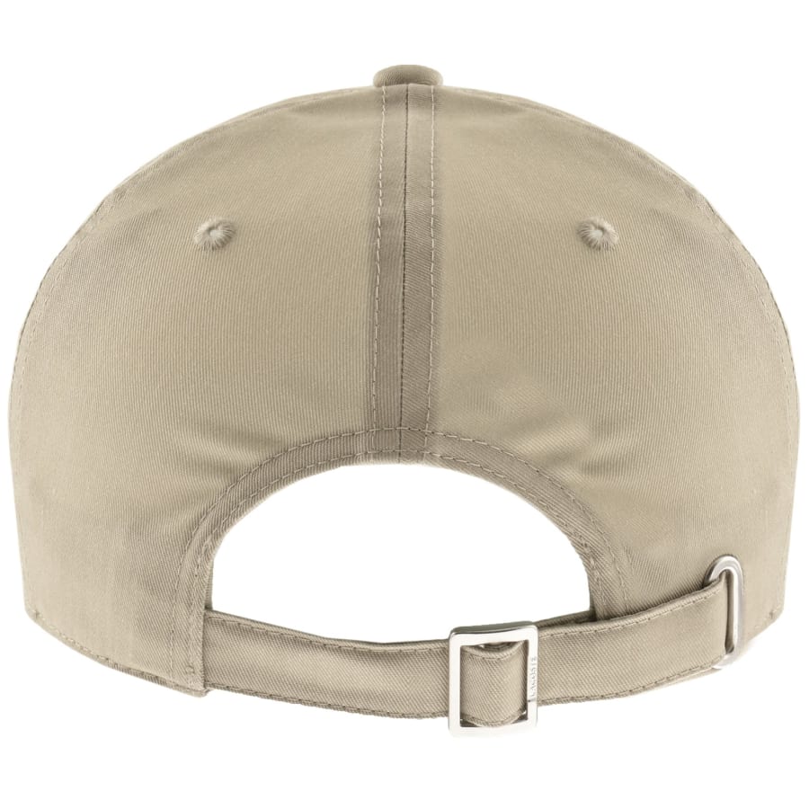 Image number 3 for Lacoste Baseball Cap Beige