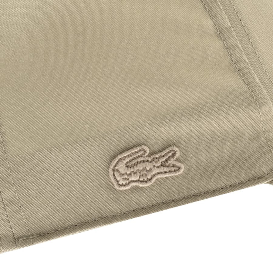 Image number 4 for Lacoste Baseball Cap Beige