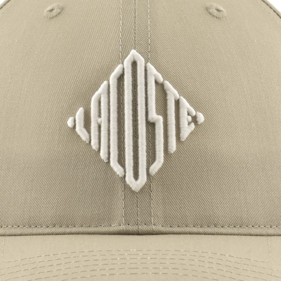 Image number 5 for Lacoste Baseball Cap Beige