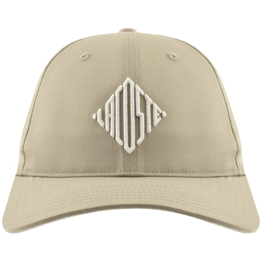 Image number 1 for Lacoste Baseball Cap Beige