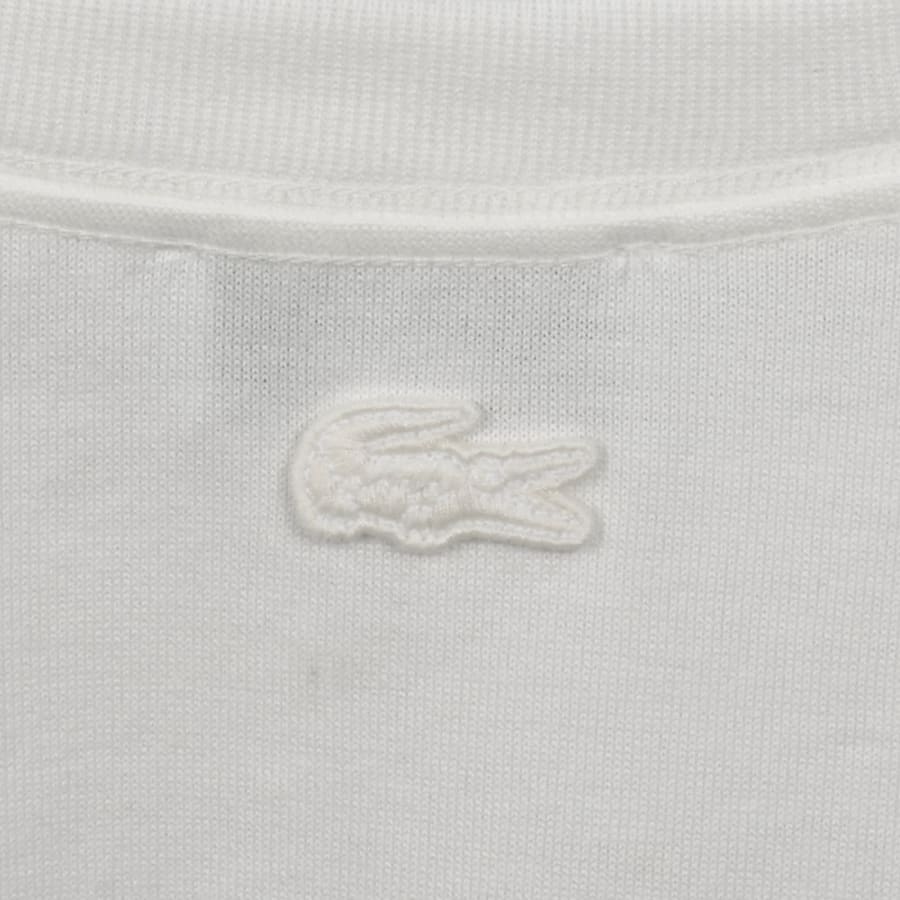 Image number 4 for Lacoste Badge T Shirt White