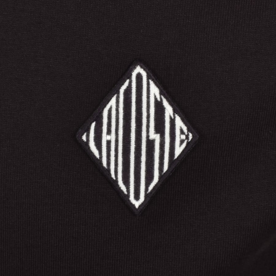 Image number 3 for Lacoste Badge T Shirt Brown