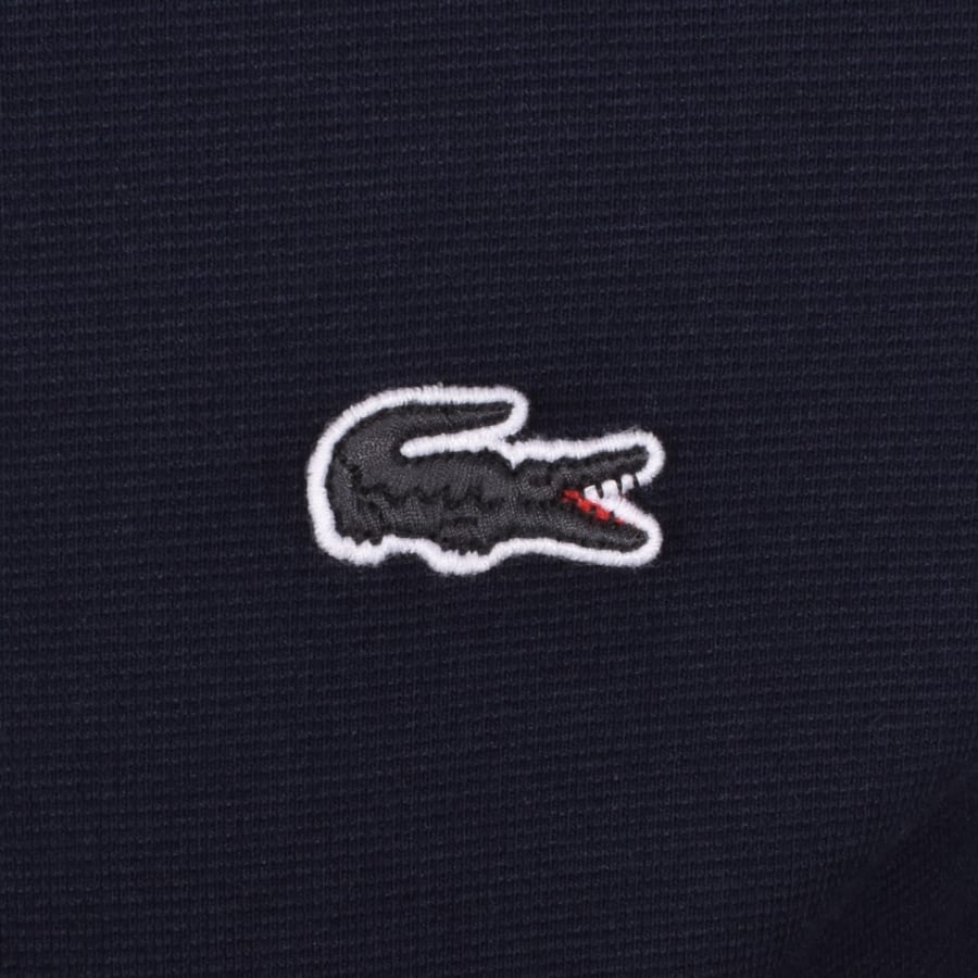 Image number 3 for Lacoste Long Sleeve Polo T Shirt Navy