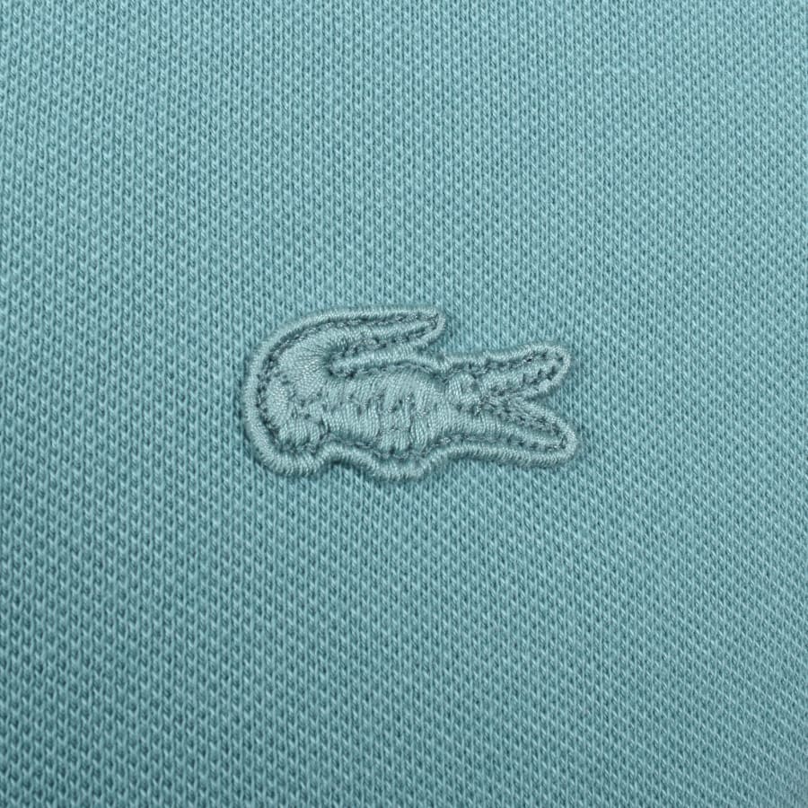 Image number 3 for Lacoste Short Sleeved Polo T Shirt Blue