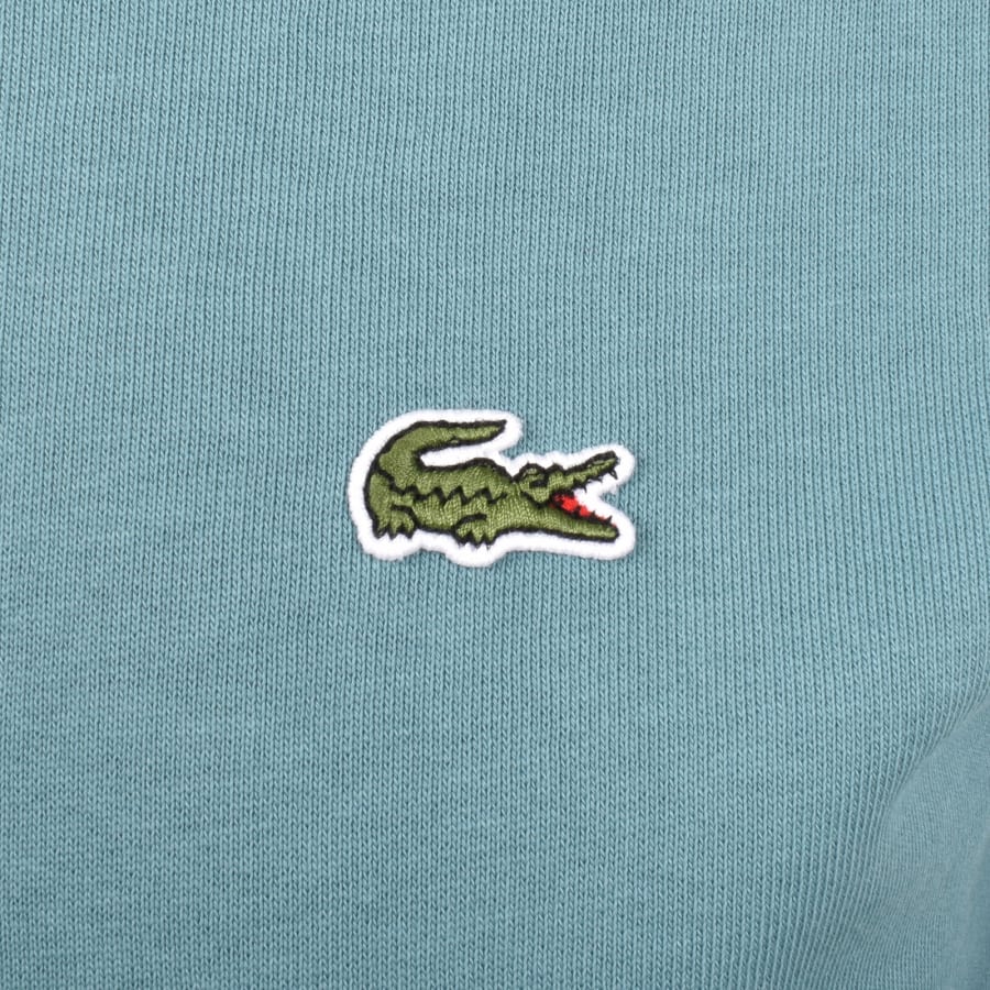 Image number 3 for Lacoste Logo Pullover Hoodie Blue