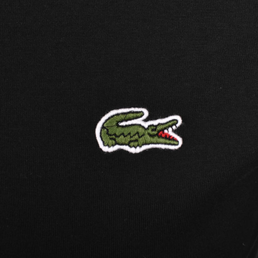 Image number 3 for Lacoste Crew Neck T Shirt Black