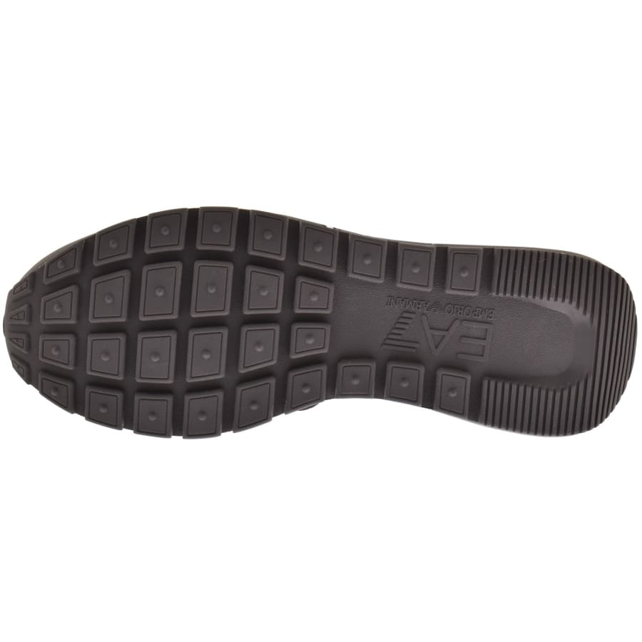 Image number 5 for EA7 Emporio Armani Logo Trainers Grey