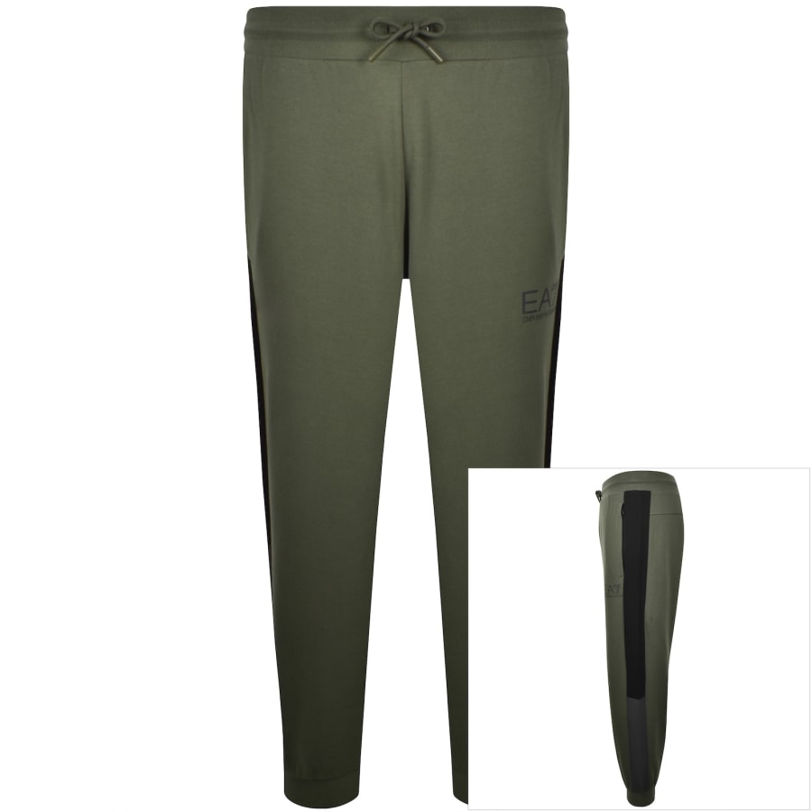 Image number 1 for EA7 Emporio Armani Jogging Bottoms Green