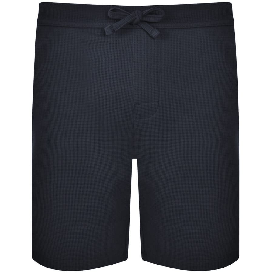 Image number 3 for BOSS Mix And Match Waffle Short Set Navy