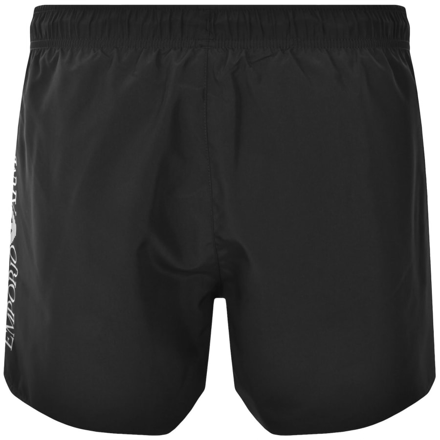 Image number 3 for EA7 Emporio Armani Logo Swim Shorts Black