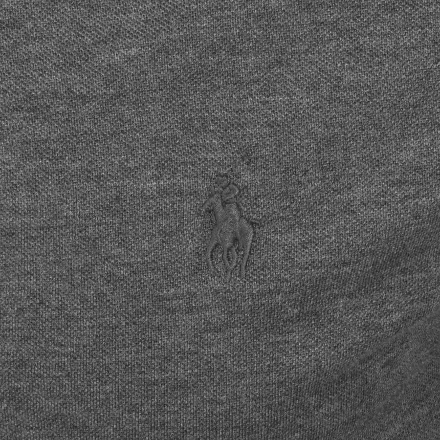Image number 3 for Ralph Lauren Featherweight Mesh Shirt Grey