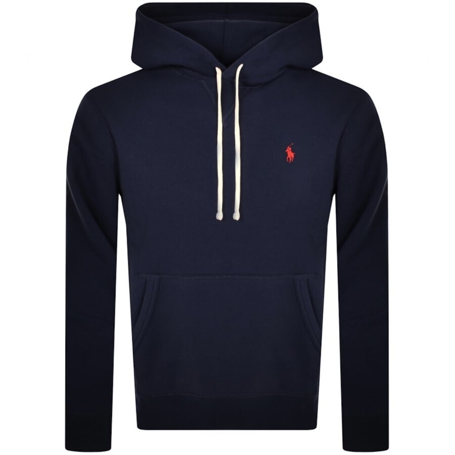 Image number 1 for Ralph Lauren Pullover Hoodie Navy