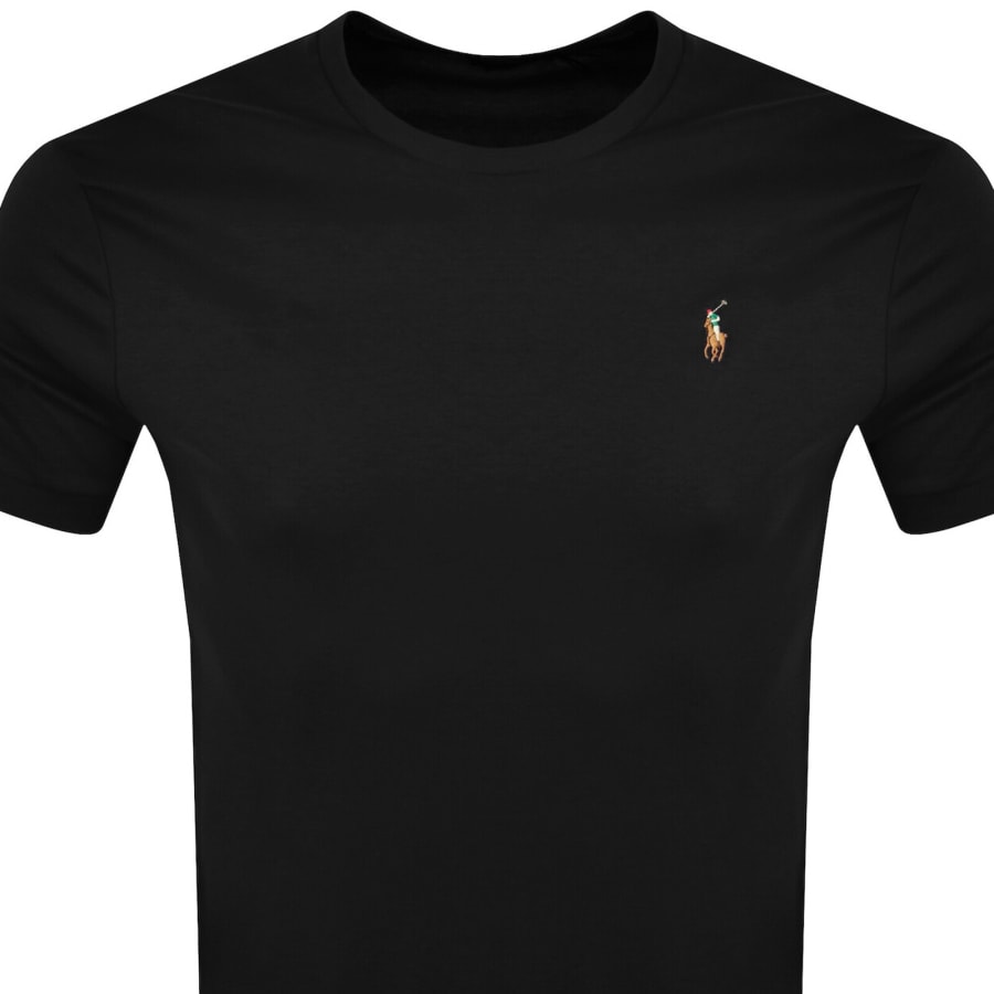 Image number 2 for Ralph Lauren Crew Neck T Shirt Black