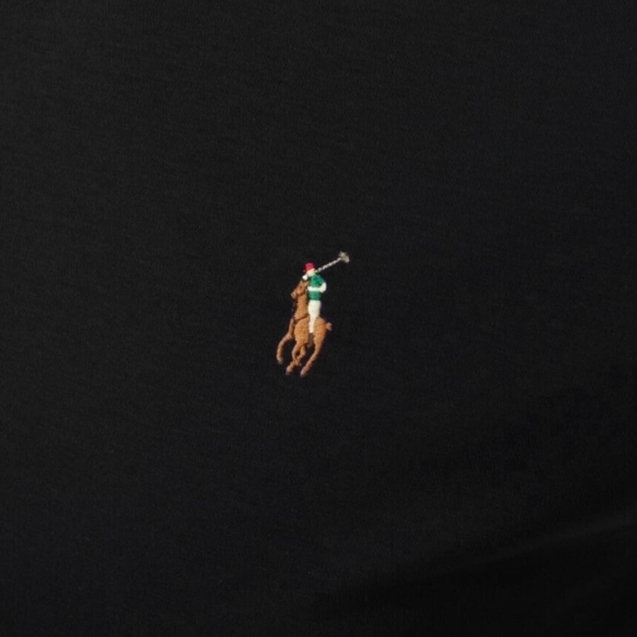 Image number 3 for Ralph Lauren Crew Neck T Shirt Black