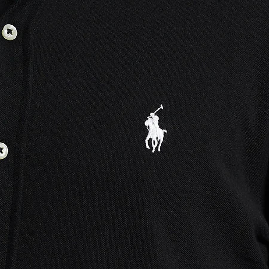 Image number 3 for Ralph Lauren Featherweight Mesh Shirt Black