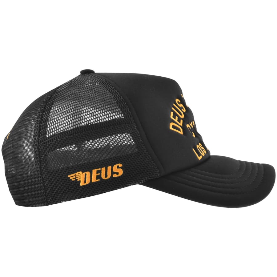 Image number 2 for Deus Ex Machina Citadel Trucker Cap Black