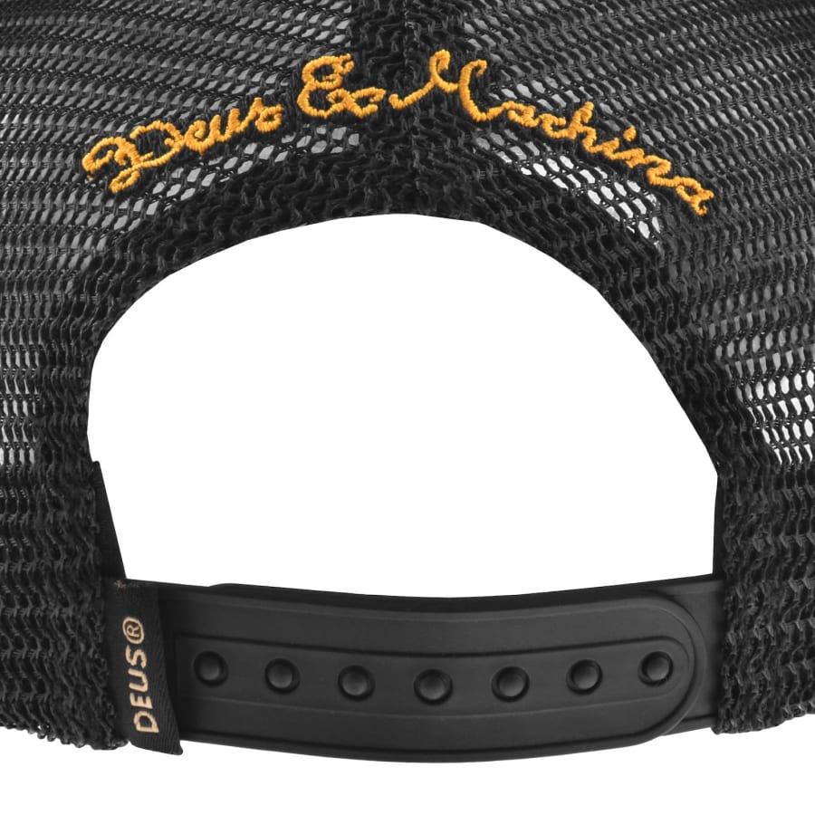 Image number 3 for Deus Ex Machina Citadel Trucker Cap Black