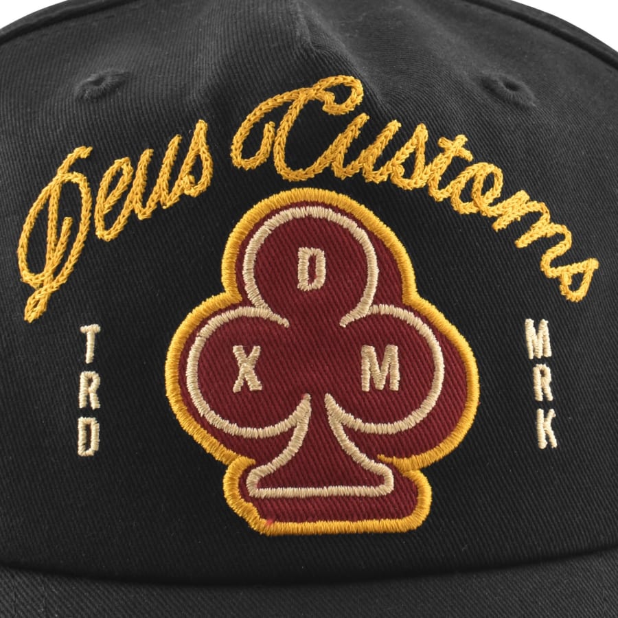 Image number 5 for Deus Ex Machina Basto Cap Black