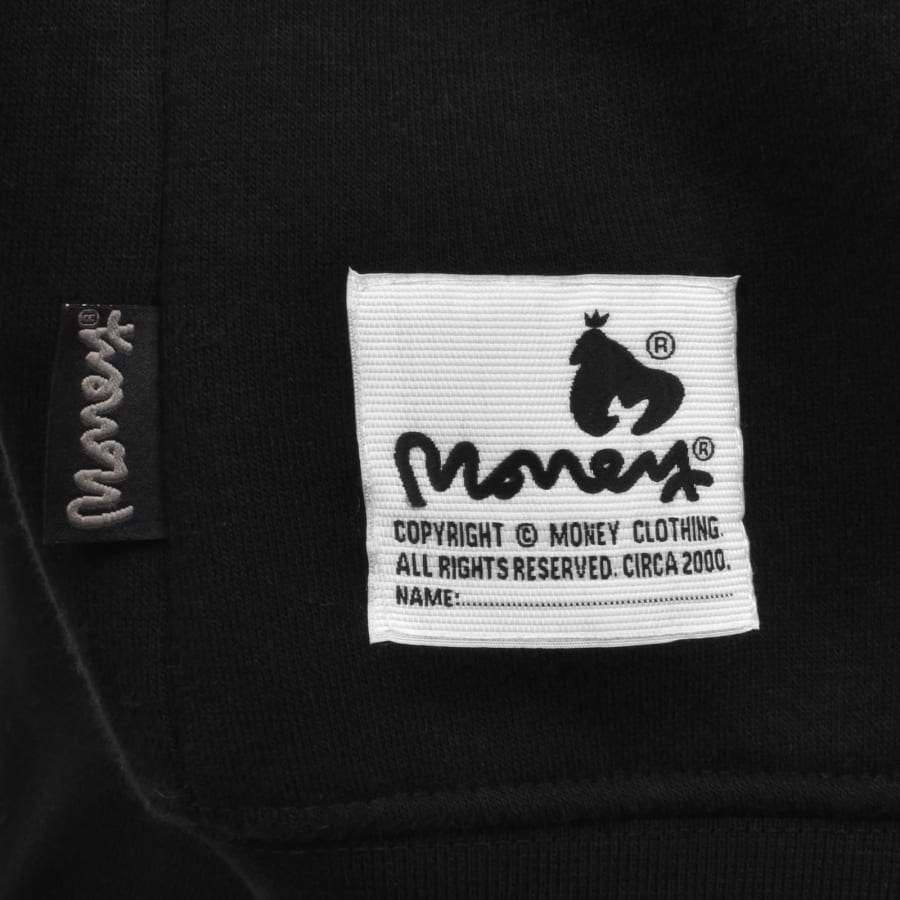 Image number 4 for Money SIG Ape Zip Hoodie Black