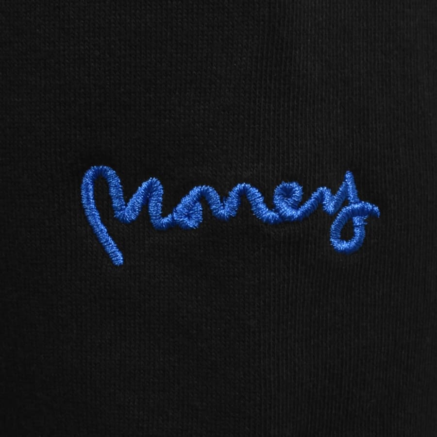 Image number 4 for Money Big Sig Drip Hoodie Black