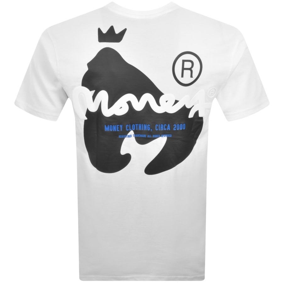 Image number 5 for Money Interflow T Shirt White